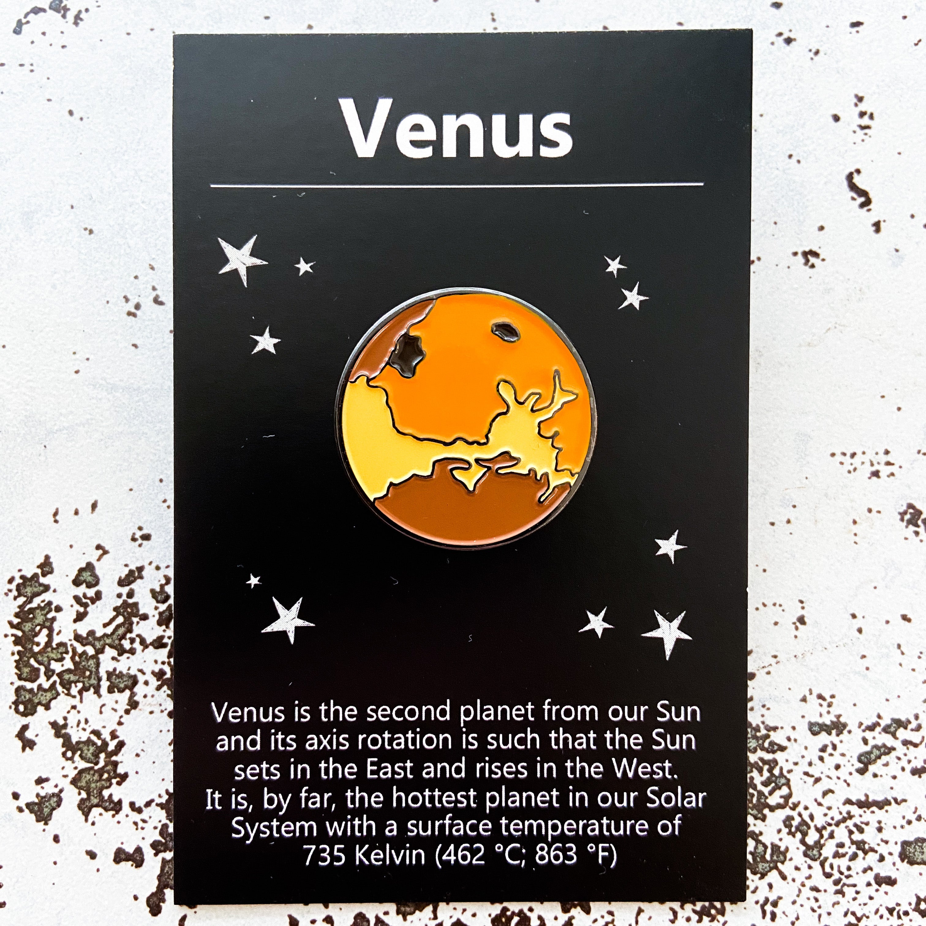 Venus Enamel Pin