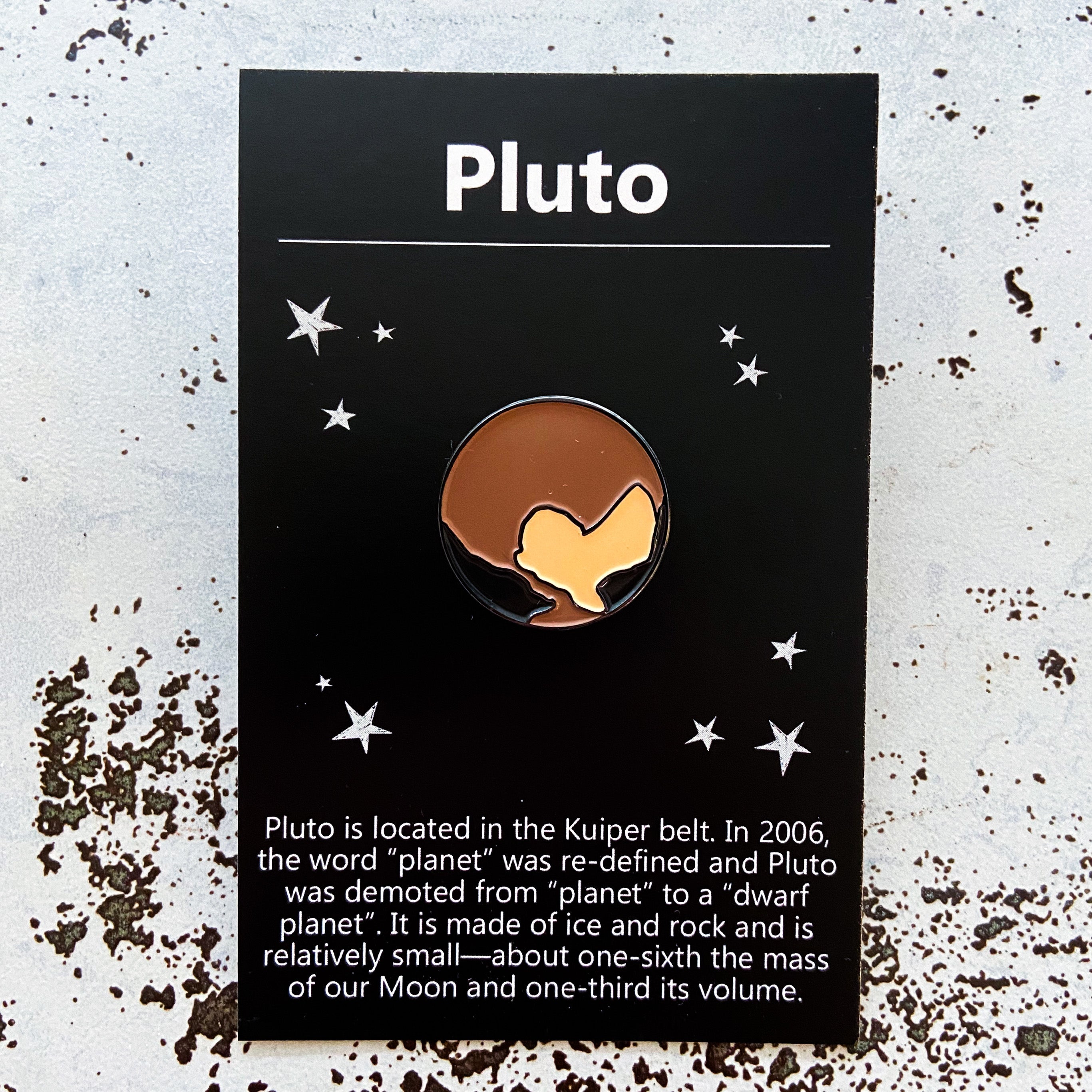 Pluto Enamel Pin