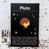 Pluto Enamel Pin