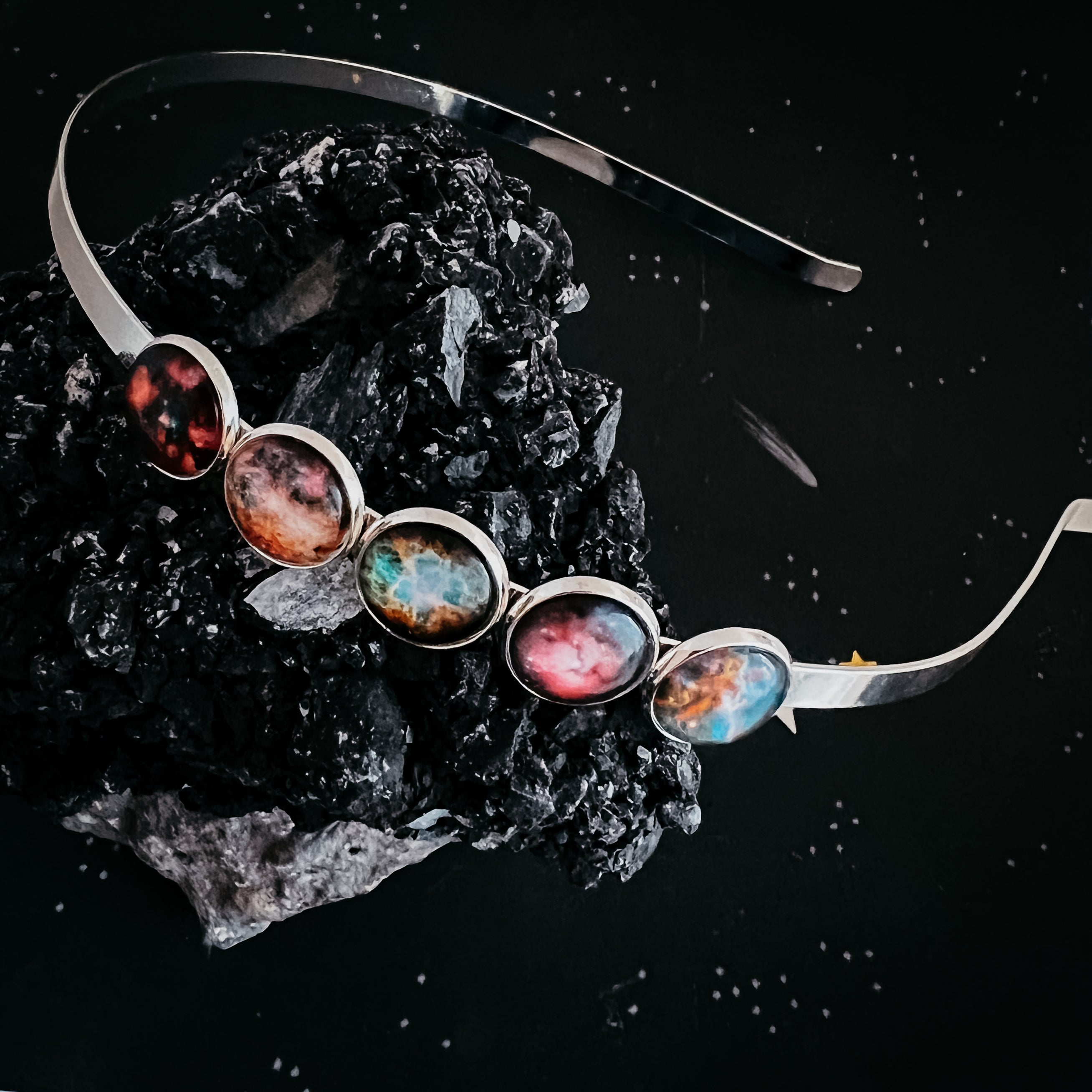 Nebula Rainbow Headband