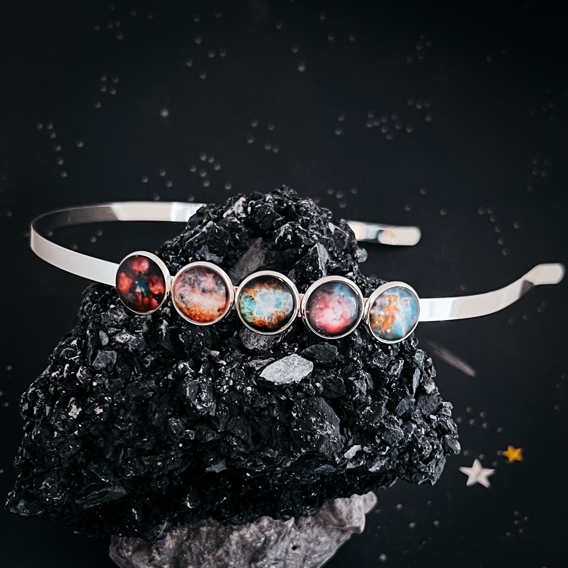 Nebula Rainbow Headband