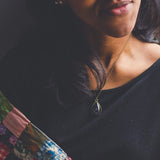 JWST Deep Field Drops in Cosmic Ocean Teardrop Necklace