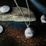 Interchangeable Moon Phase Necklace