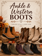 Ankle Boots and Western Boots