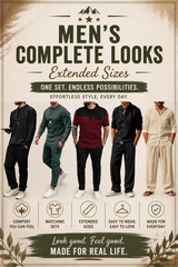 Men’s Complete Looks – Extended Sizes