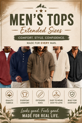 Men's Tops - Extended Sizes