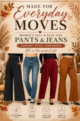 Women's Full & Plus Size Jeans and Pants