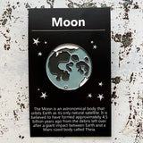 Full Moon Enamel Pin