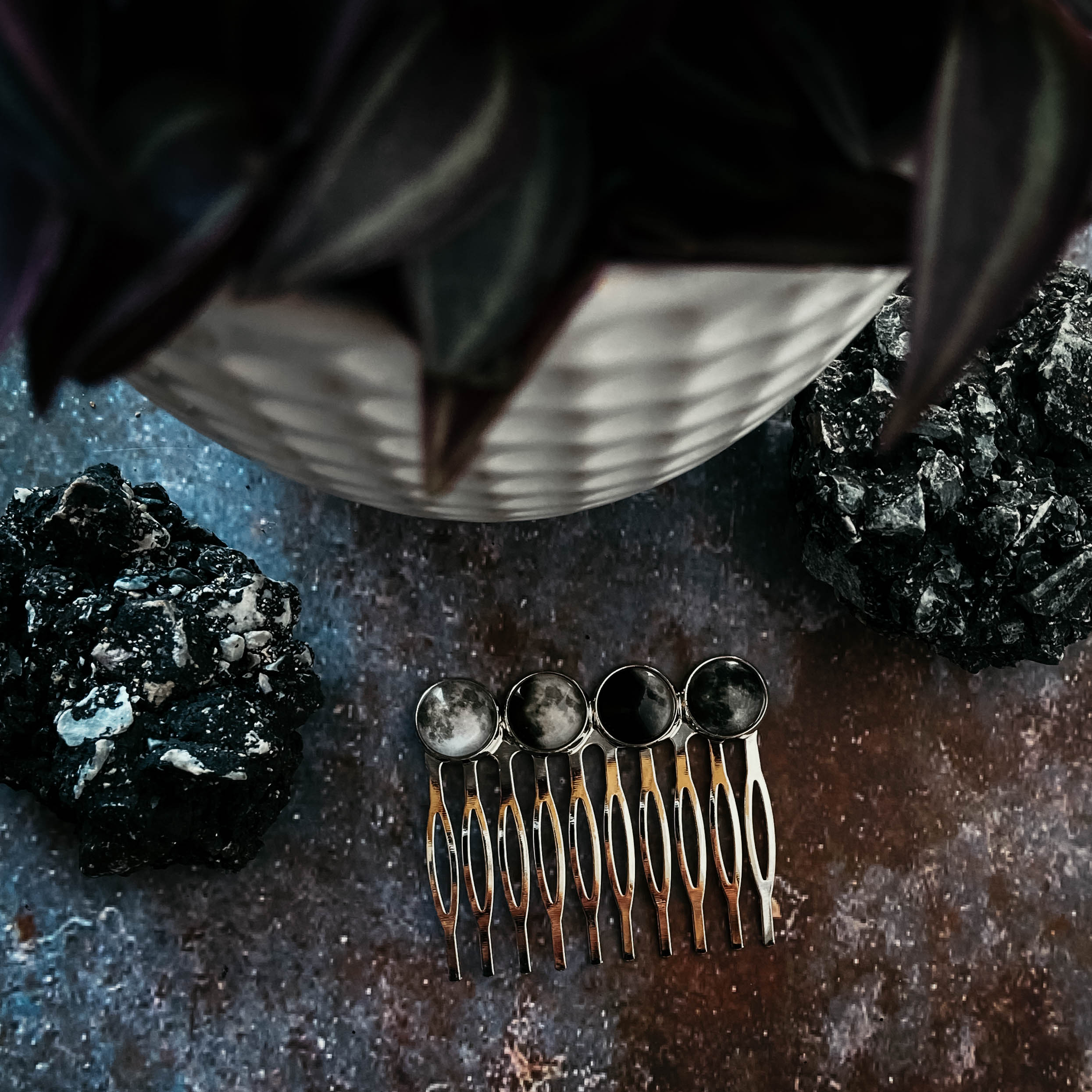 Phases of the Moon Hair Comb