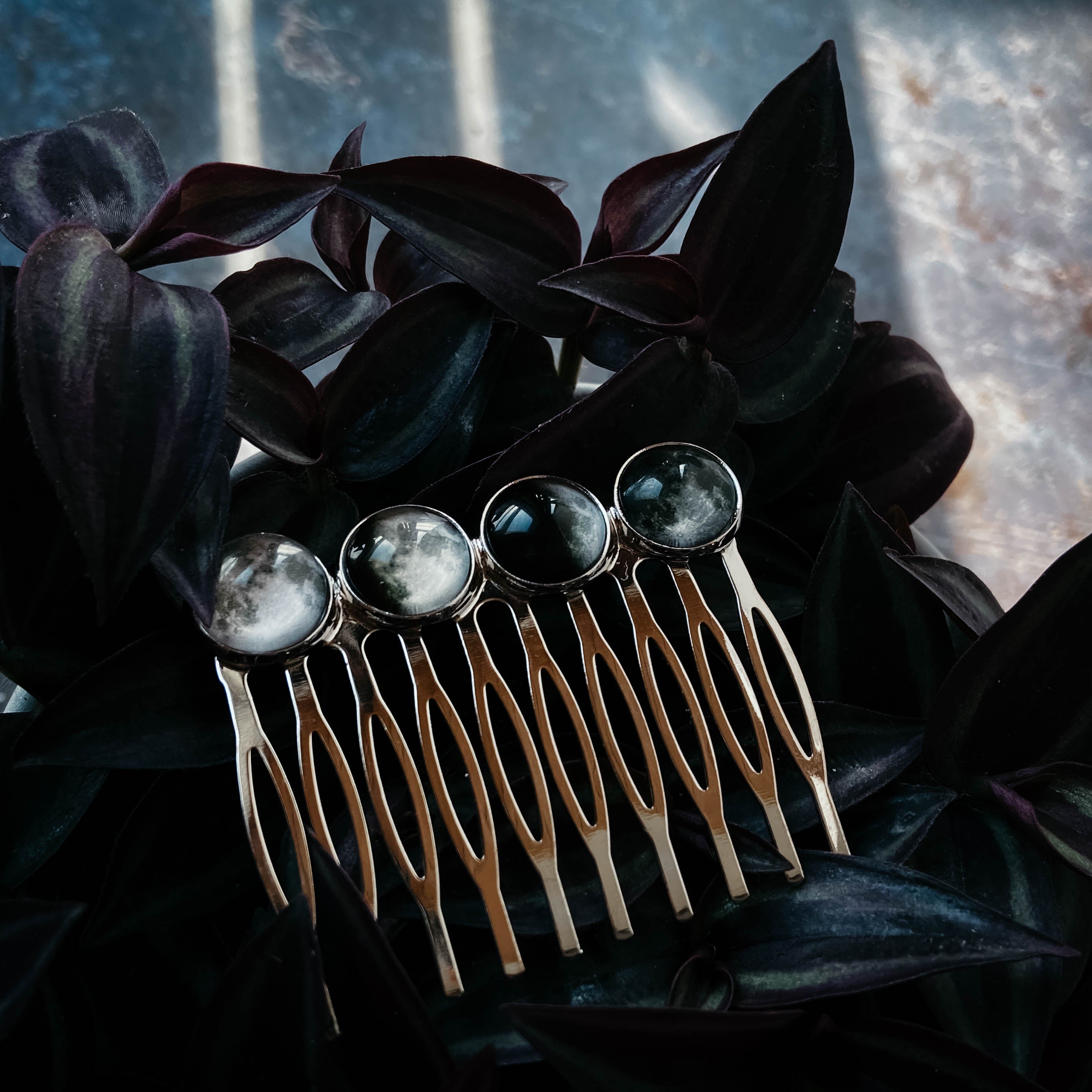 Phases of the Moon Hair Comb