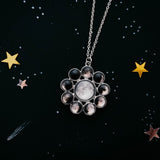 Moon Phase Halo Jewelry Set