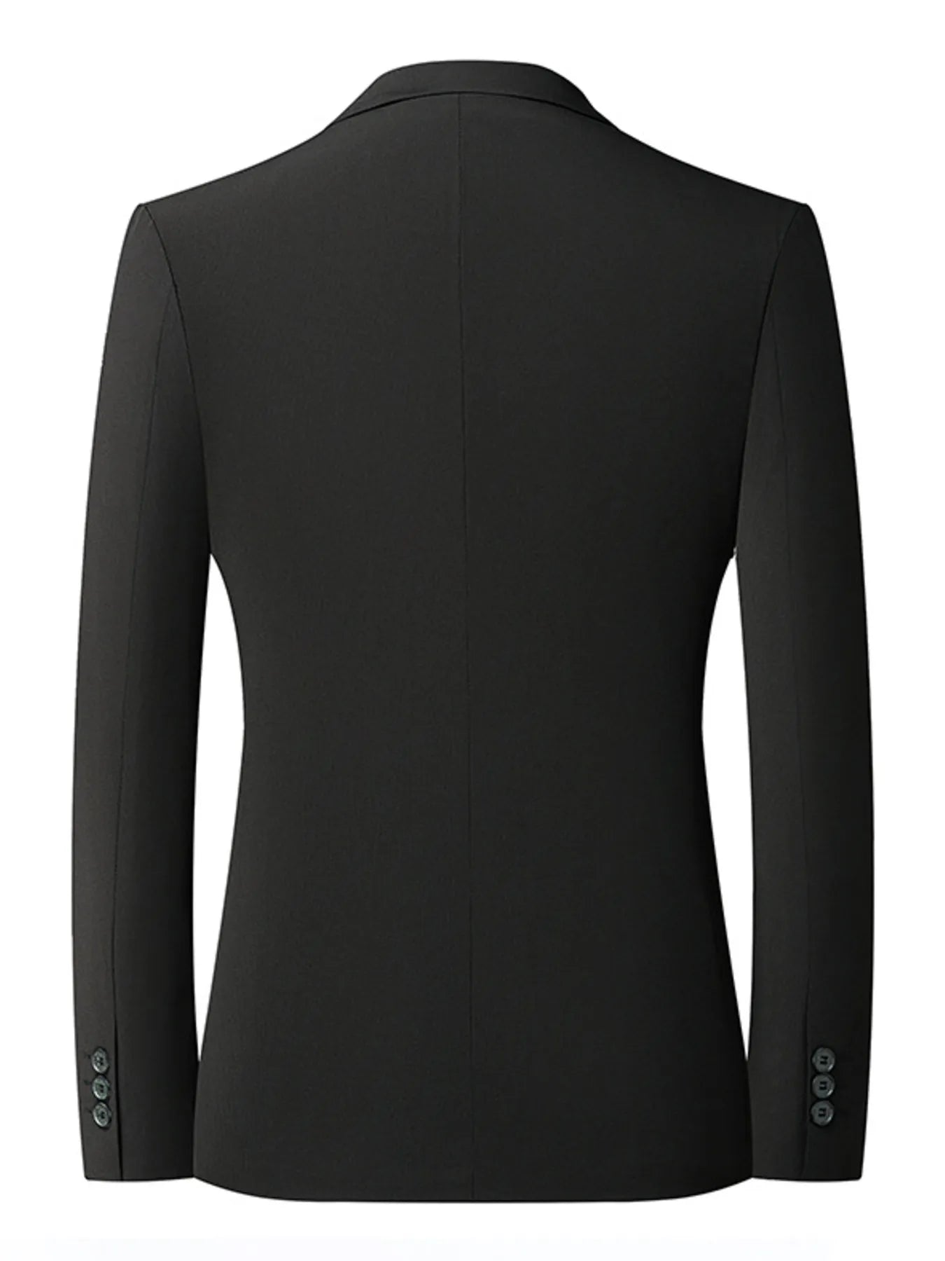Upgrade your wardrobe with this men's stretch blazer. Perfect for business casual, weddings, church, office wear, and special occasions. Available in Black and Navy.
