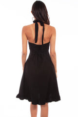 HALTER DRESS PERUVIAN COTTON