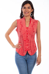 SLEEVELESS BLOUSE PERUVIAN COTTON