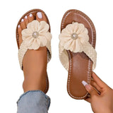 Toe Post Flats Sandals